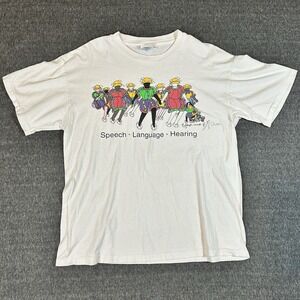 Vintage All Children Can‎ Learn Adult Large 1995 Shirt Signed by Creator 1997
